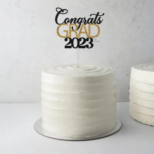 Congratulations Grad | Graduation Cake Topper
