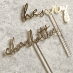 Couple Name Cake Topper