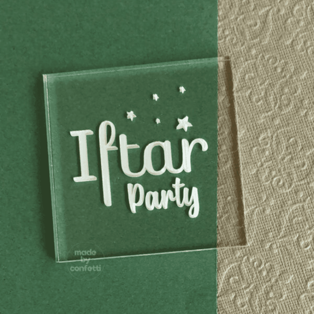 Iftar Party Embosser