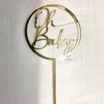 ohh baby Cake Topper
