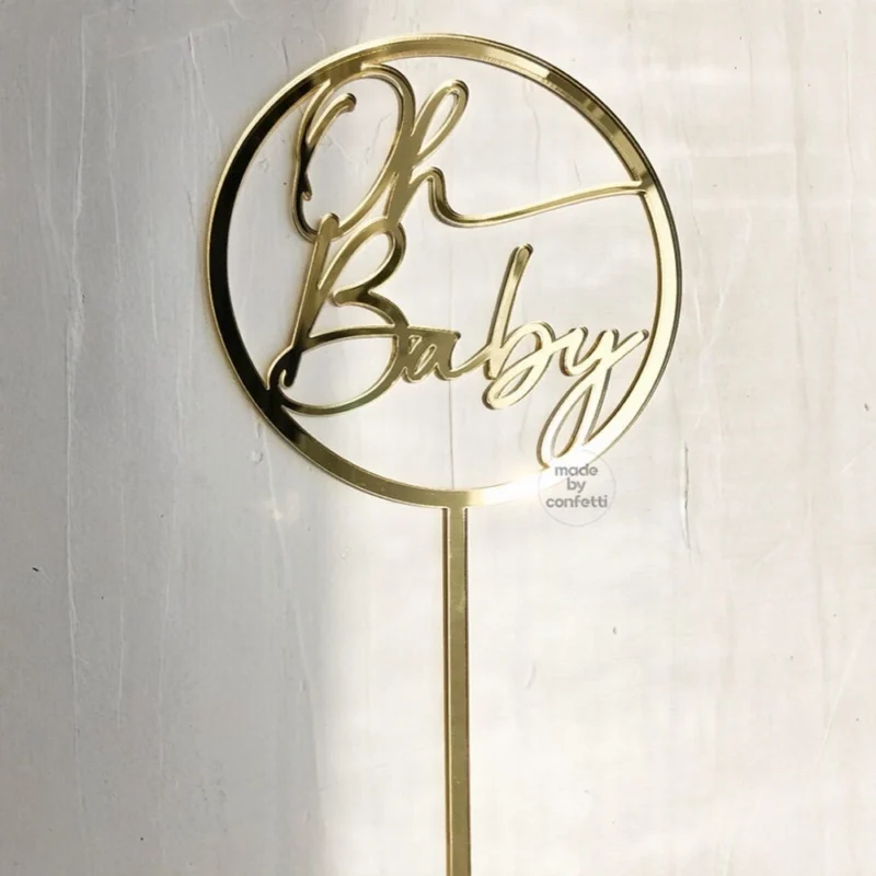 ohh baby Cake Topper