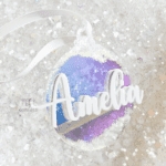 Rainbow Snow Ornament | Christmas