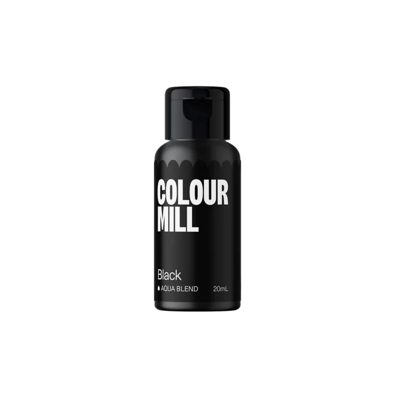 Colour Mill Aqua Blend Food Colouring – Black - 20ml