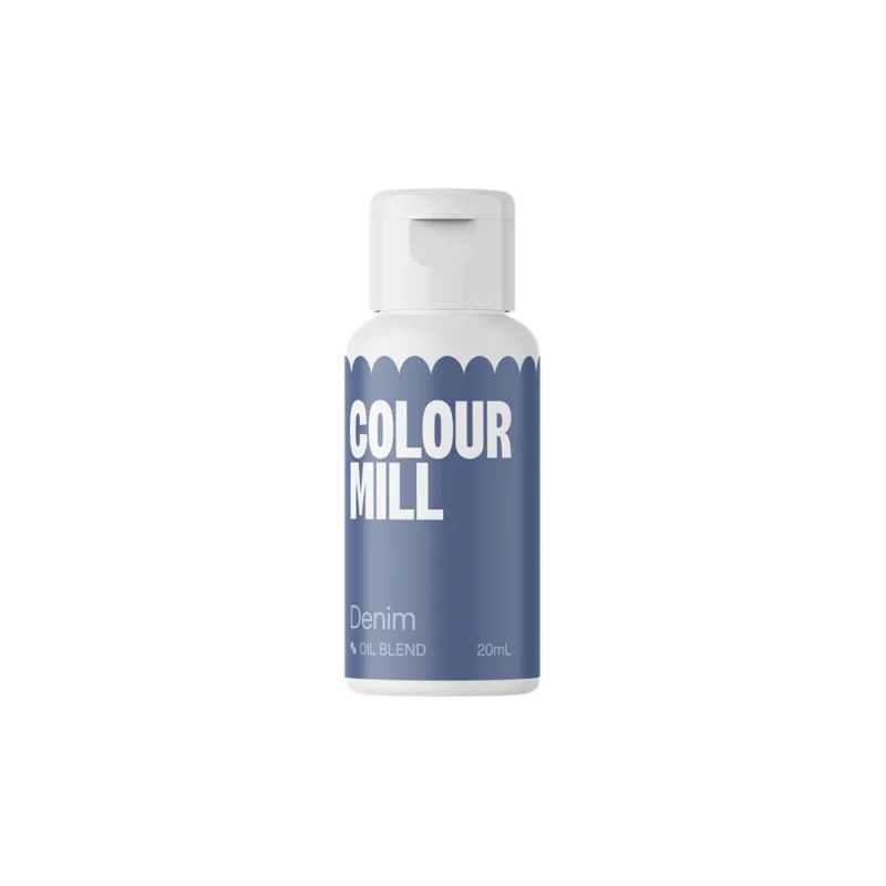 Colour Mill Oil Based Food Colouring – Denim - 20ml