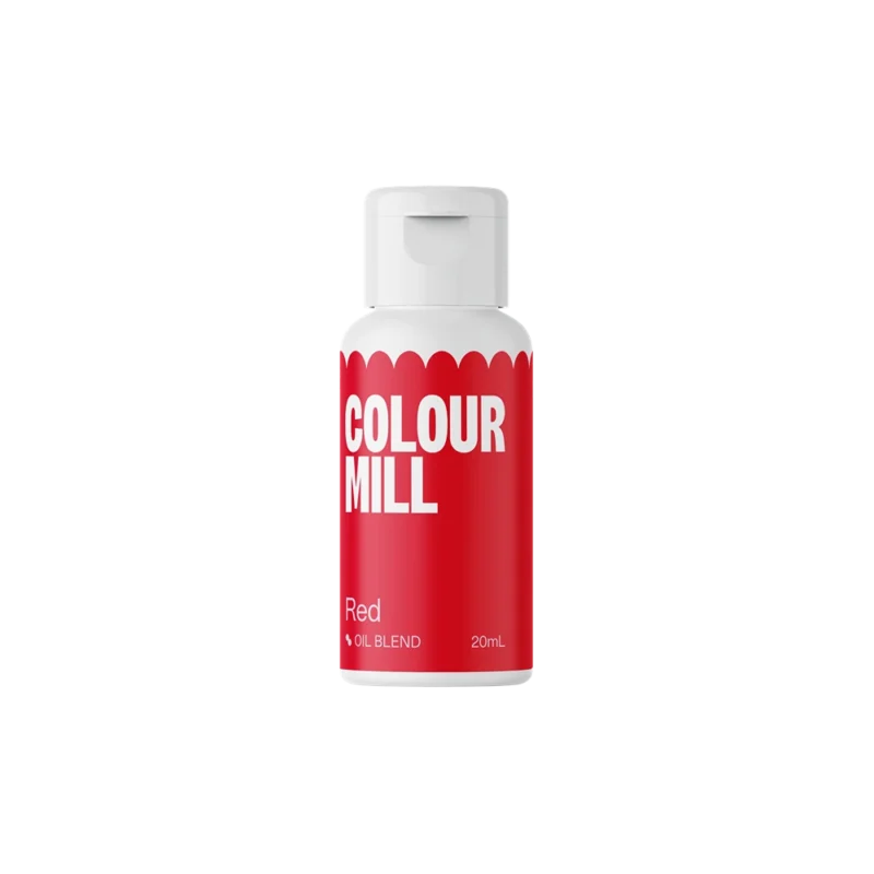 Colour Mill Oil Based Food Colouring – Red - 20ml