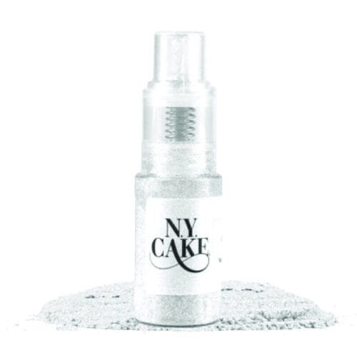 Snowflake Sparkle Edible Glitter Dust Pump by NY Cake - 10 grams