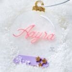 Personalised Christmas Snow Globe Ornament