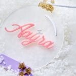 Personalised Christmas Snow Globe Ornament