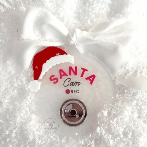 Santa Cam Ornament