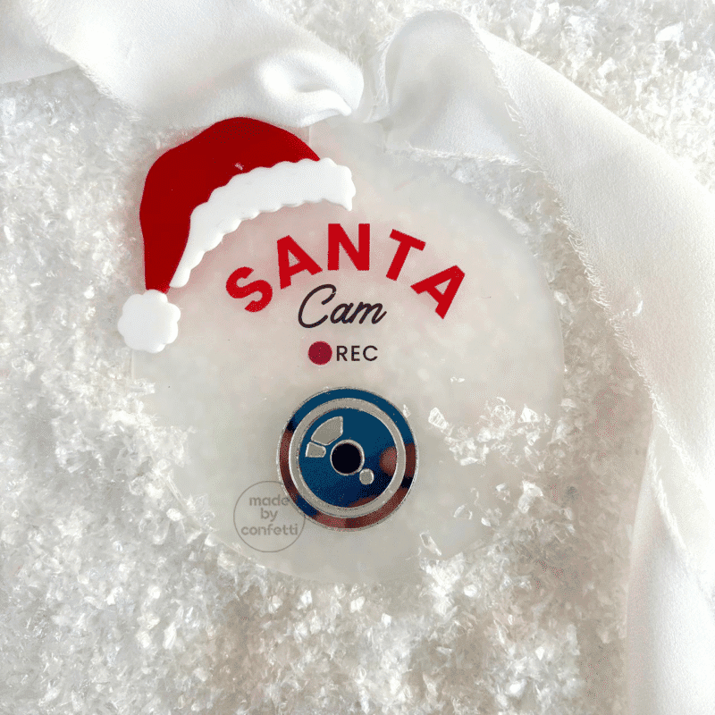 Santa Cam Ornament