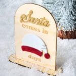 How sleeps to Christmas? The Santa Countdown Stand